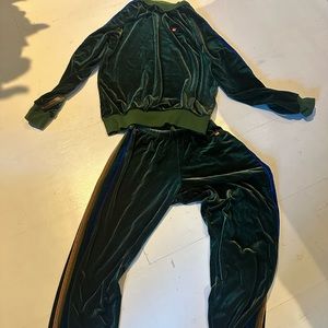 Aviator Nation velvet set